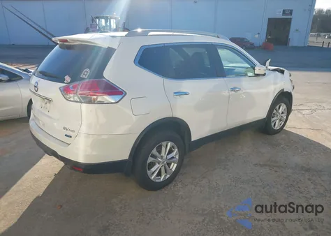 2014 Nissan Rogue Sv z USA, uszkodzony, nr VIN 5N1AT2MV5EC785632